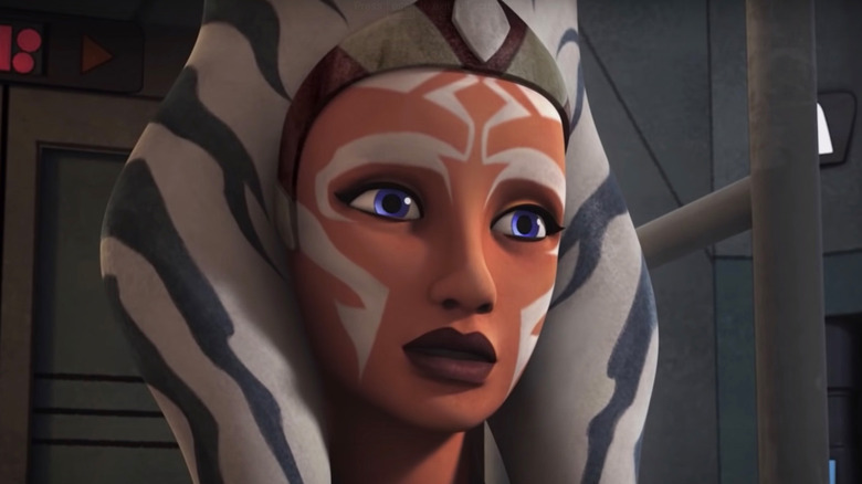 Ahsoka Tano in closeup 