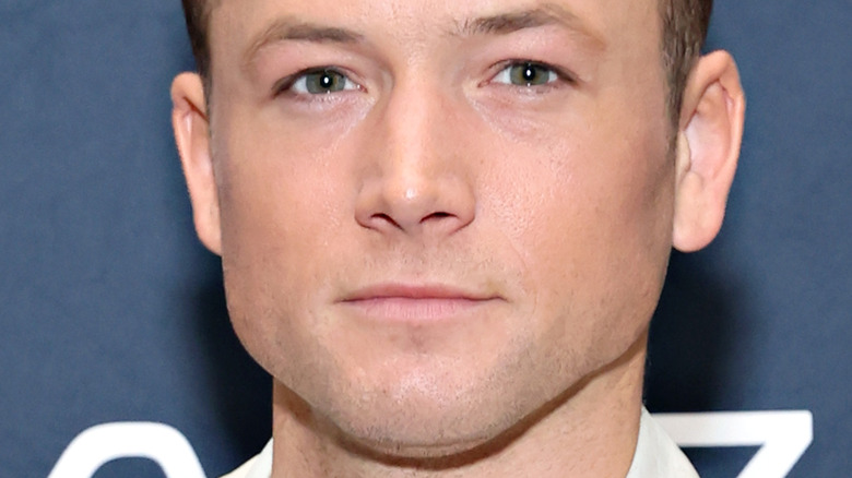 Taron Egerton attends event