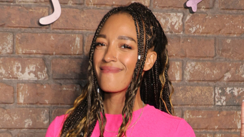 Tawny Newsome grinning