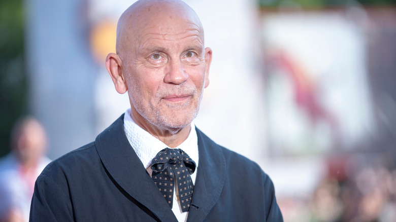 John Malkovich posing