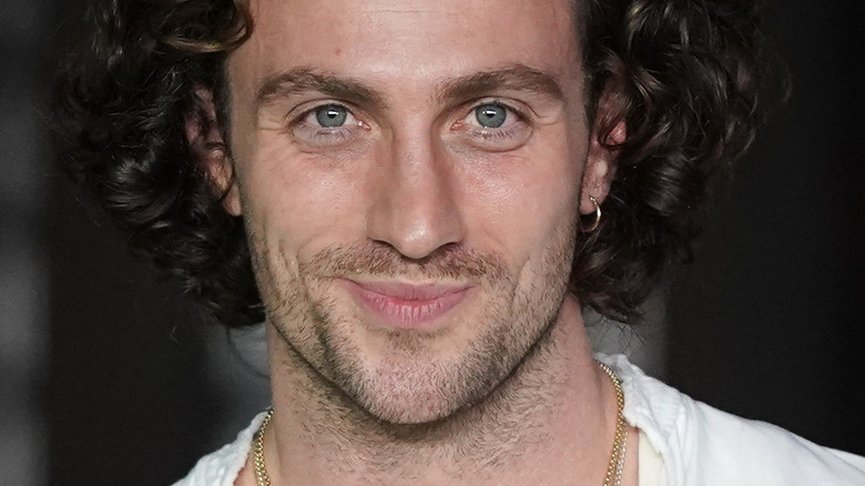 Aaron Taylor-Johnson smiling blue eyes