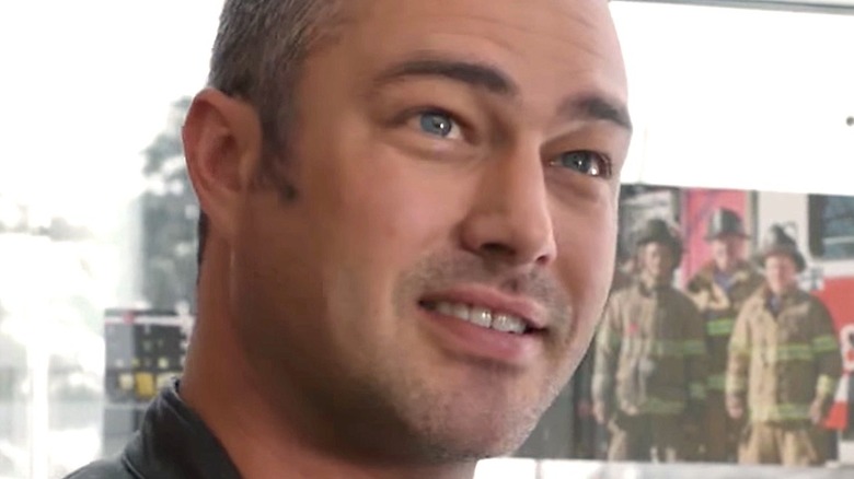 Taylor Kinney smiling