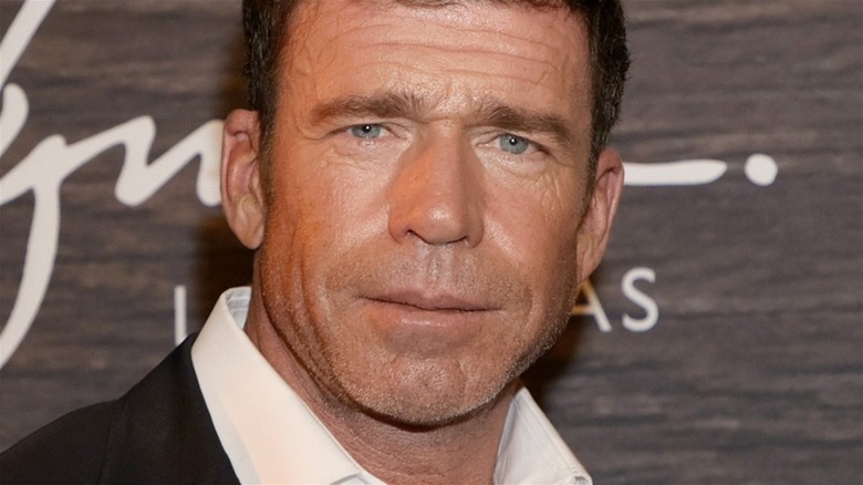 Taylor Sheridan on a red carpet