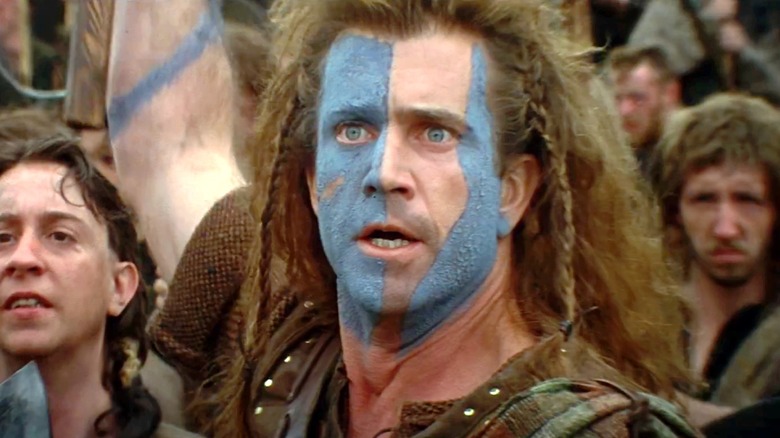 Mel Gibson in Braveheart