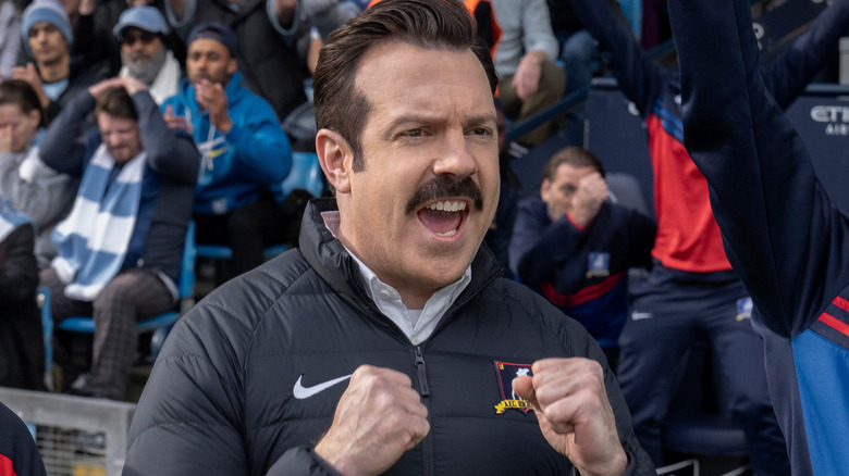 Ted Lasso cheering