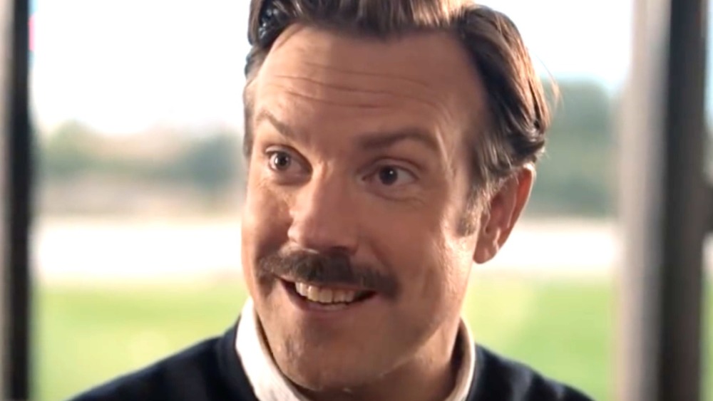 Jason Sudeikis as Ted Lasso smiling