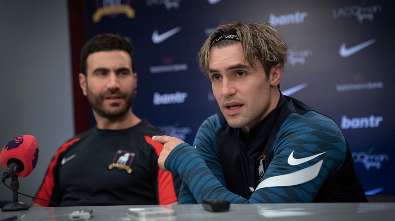 Roy and Jamie at a press conference