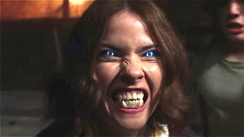 Malia growling