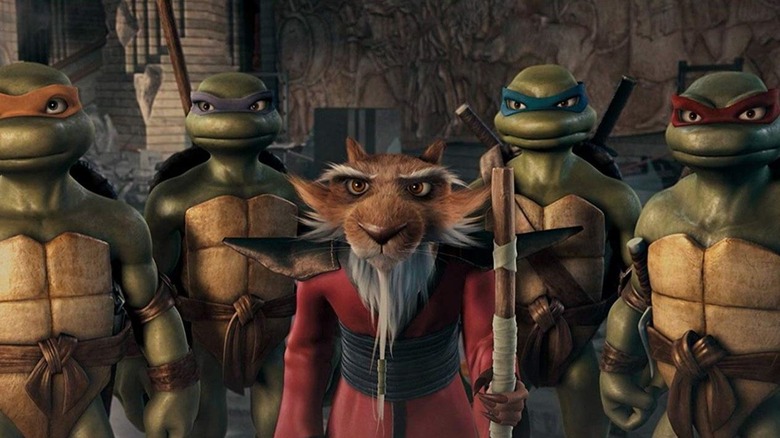 The main characters of "TMNT" (2007)