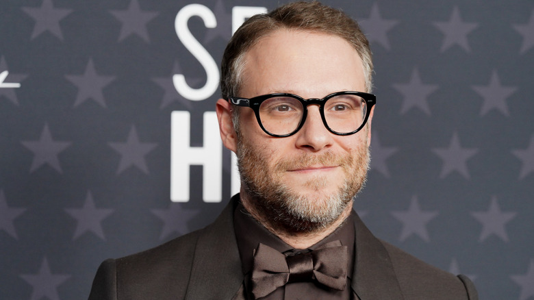 Seth Rogen smiling