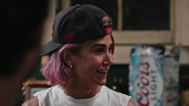 Teeter smiling