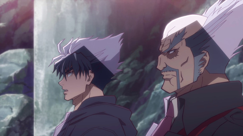 Jin and Heihachi in Tekken: Bloodline