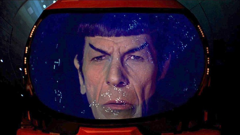 Spock in a helmet