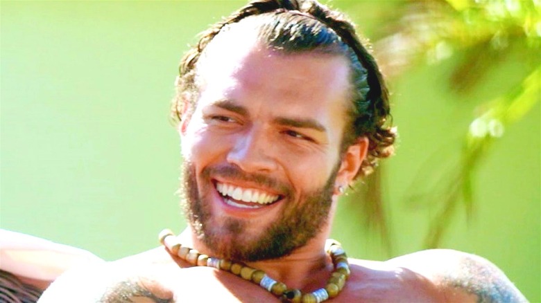 Julian Allen smiling on Temptation Island 