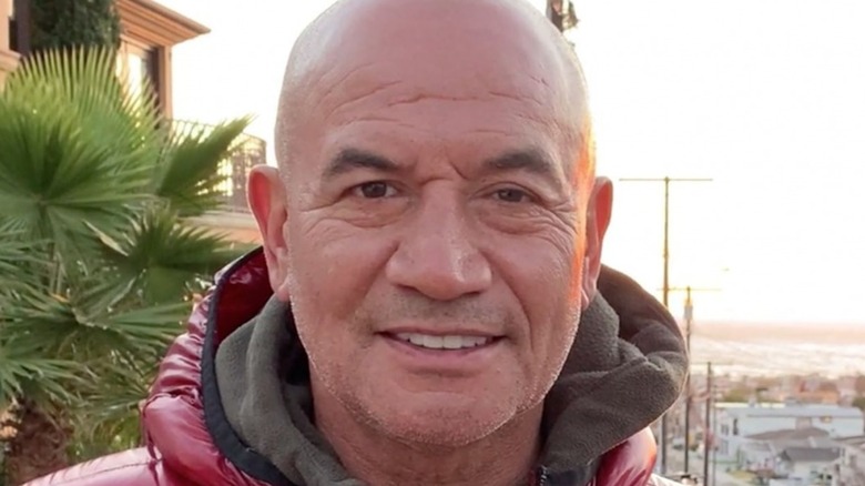 Temuera Morrison smiling