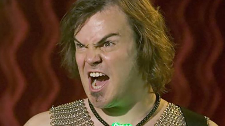 Jack Black Tenacious D in The Pick of Destiny