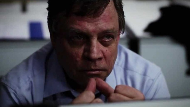 Mark Hamill holds chin