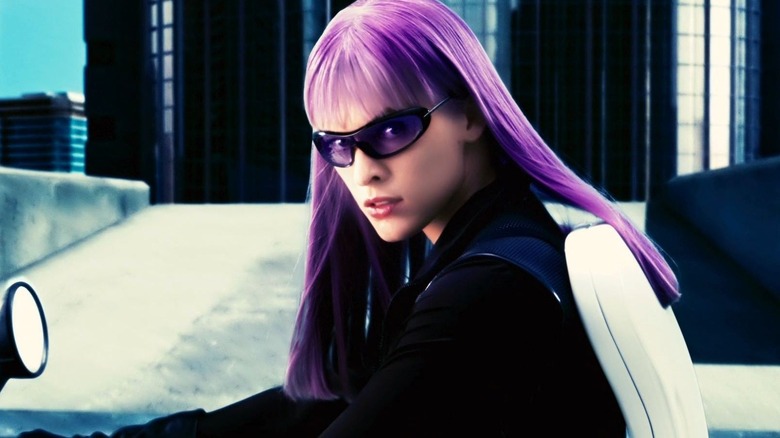 Violet stops and looks back