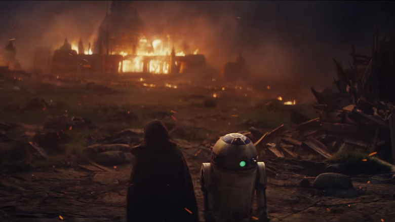 Luke Skywalker and  R2-D2