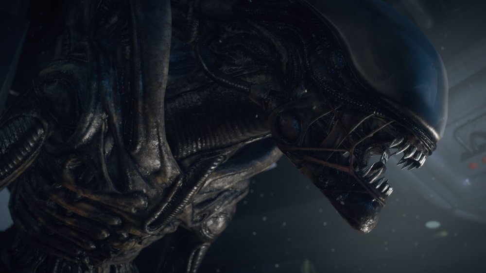 terrifying, game moment, horror game, scary, streamer, pushed, too far, scream, jumpscare, alien isloation, xenomorph, glitch, bug, missmajick, sega