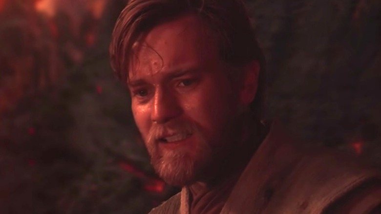 Obi-Wan Kenobi on Mustafar