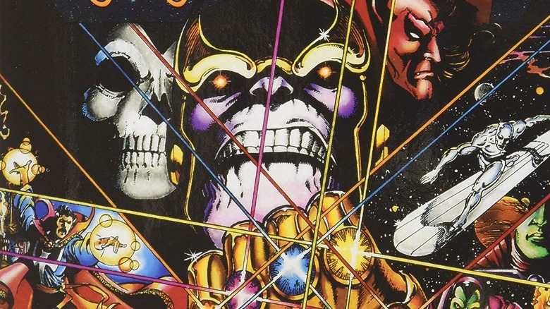 Infinity Gauntlet cover art
