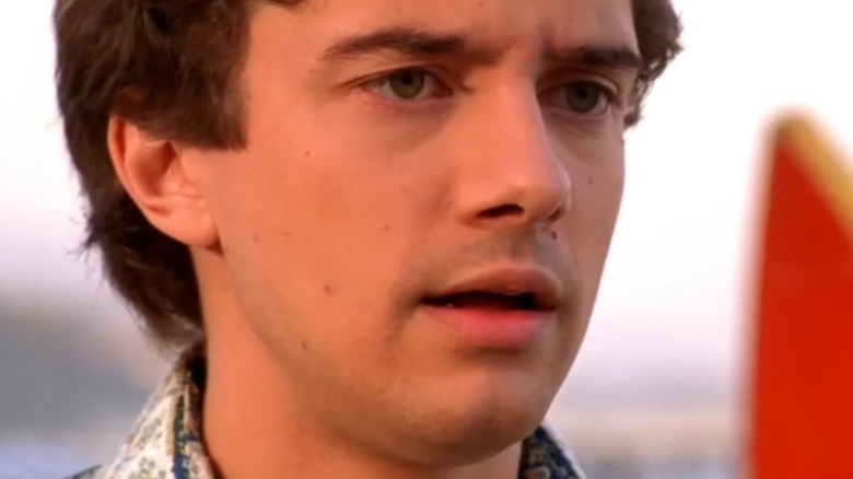 Eric Forman at the beach