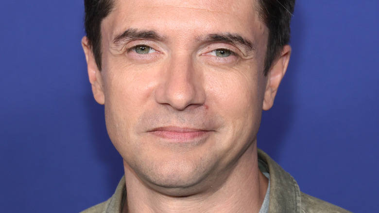 Topher Grace serious