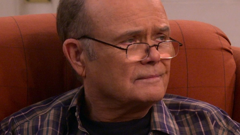 Red Forman looking annoyed