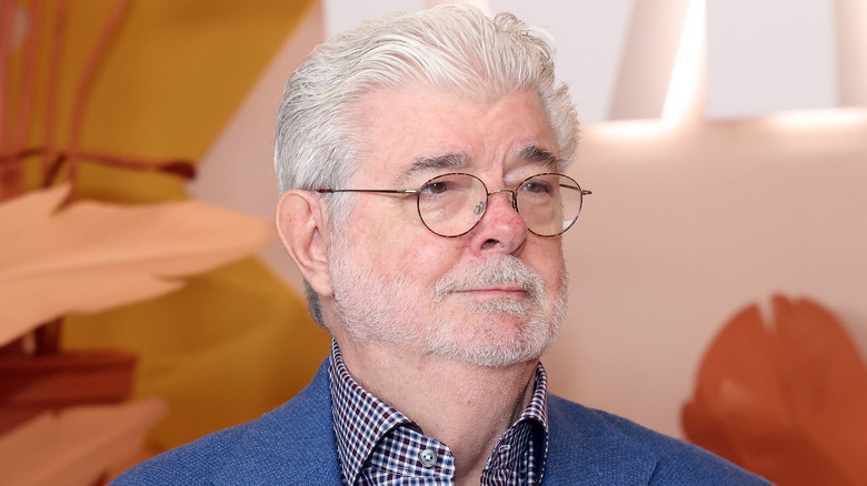 George Lucas smirking