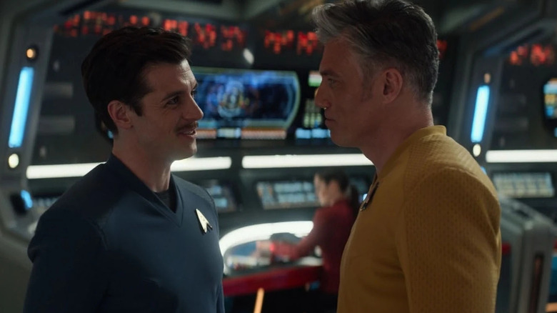 Kirk and Pike meeting