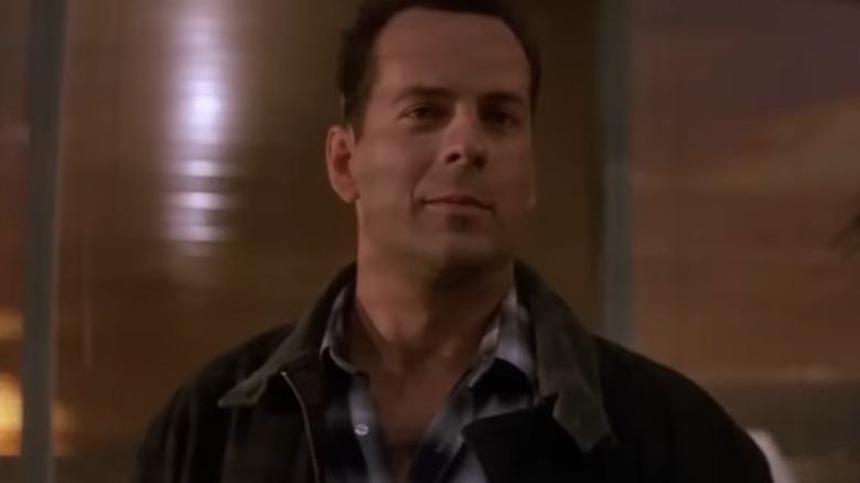 John McClane smirking