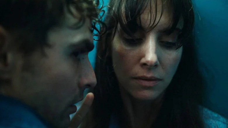 Tim with Millie in close quarters in Together