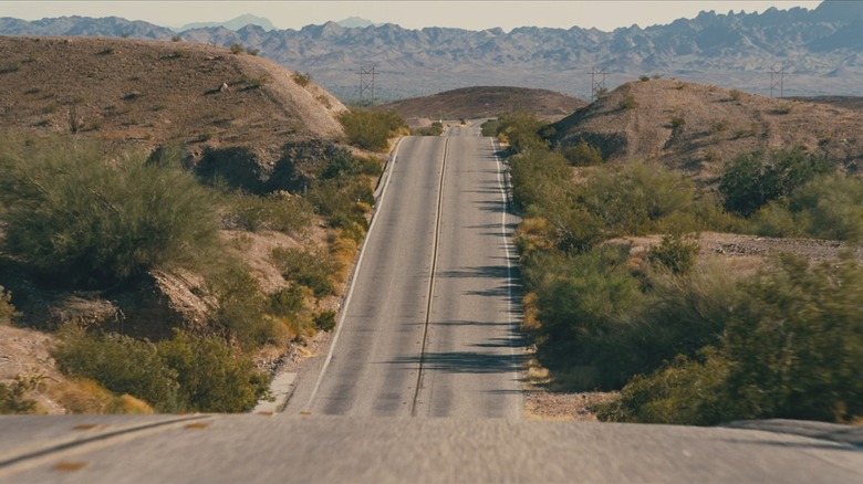 The rolling hills in "One Battle After Another" (2025)