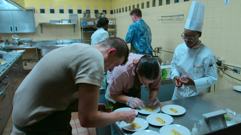 Chefs preparing food in "Next Gen Chef" (2025)