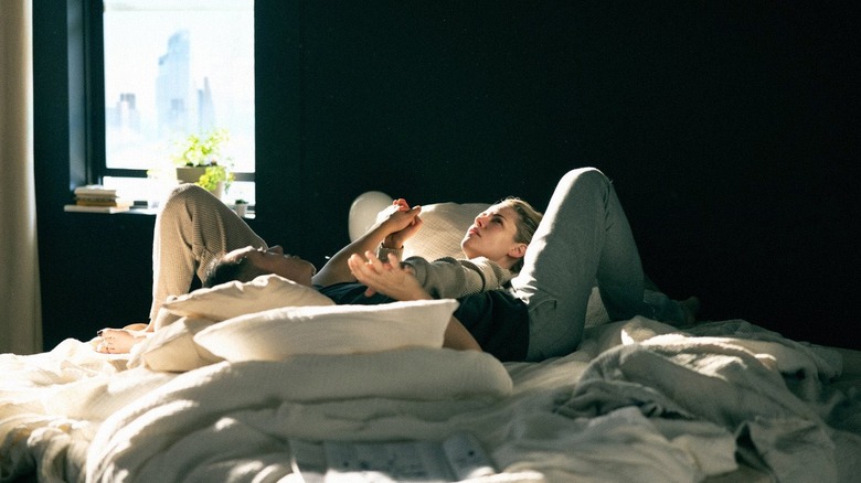 Me and Iam chatting in bed together in "Love Me"