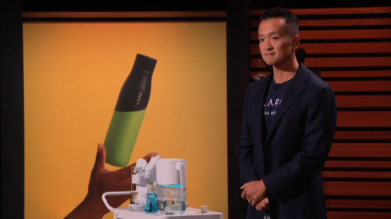 LARQ founder pitching on Shark Tank