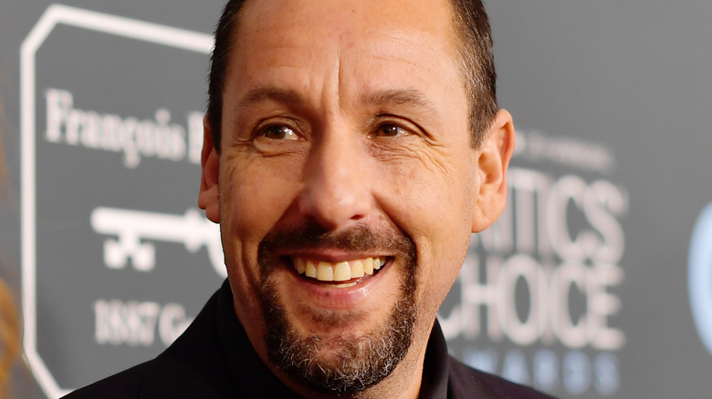 Adam Sandler smiling