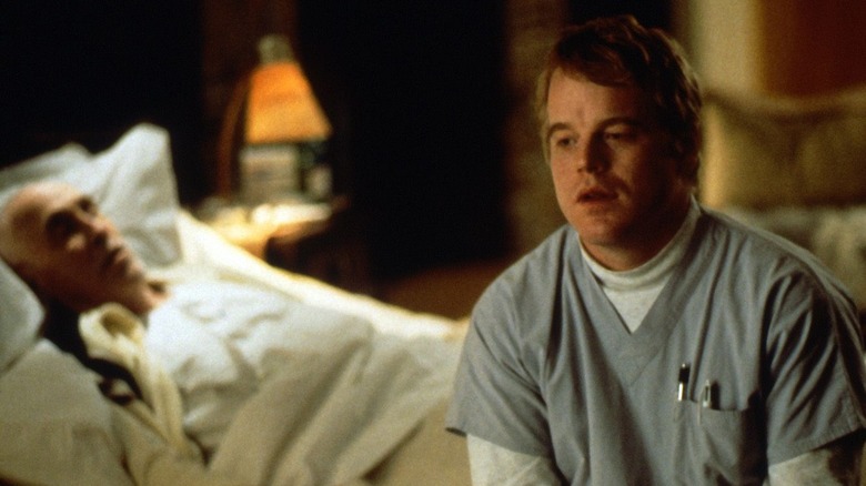 Philip Seymour Hoffman, Jason Robards in Magnolia