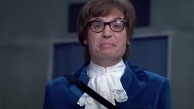 Austin Powers smiling