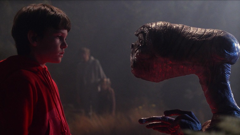 Elliott and E.T. say goodbye in "E.T. the Extra-Terrestrial" (1982)