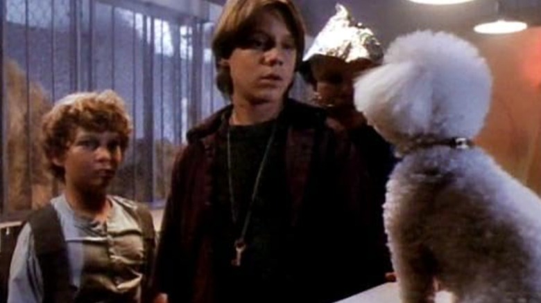 Marshall and Steve talk to a dog in Eerie Indiana (1991 - 1993)