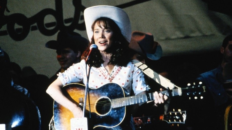 Loretta Lynn performing country music