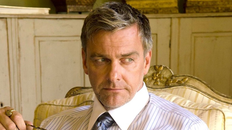 Isaak staring into nothing in "Dexter."