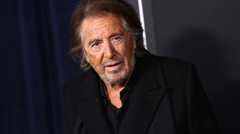 Al Pacino in a black suit