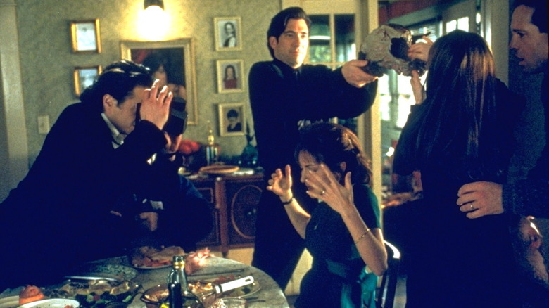 Claudia Larson sits in the middle of family chaos in 'Home for the Holidays' (1995)