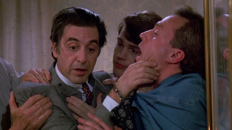 Lt. Col. Frank Slade chokes Randy in 'Scent of a Woman' (1992)