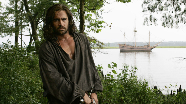 Captain John Smith draws a sword in 'The New World' (2005)