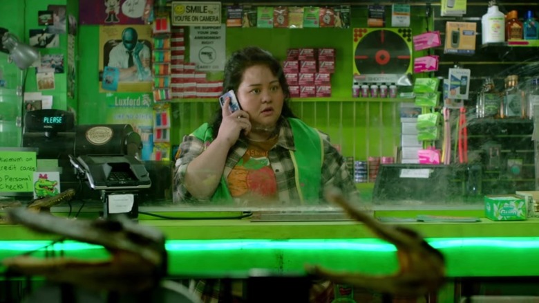Jolene Purdy on the phone