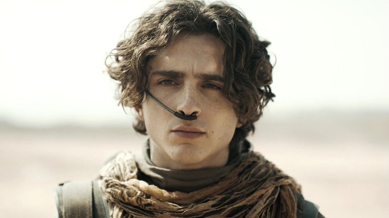 Paul Atreides in the desert in 